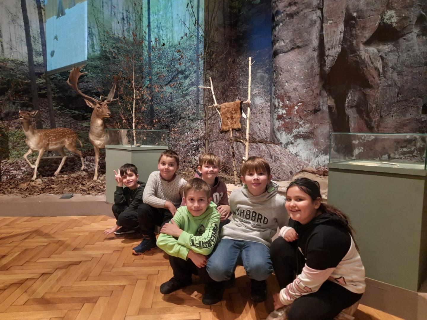 Děti v muzeu
